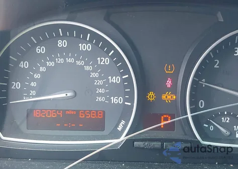 2007 BMW X3 3.0Si z USA, uszkodzony, nr VIN WBXPC93487WF01868